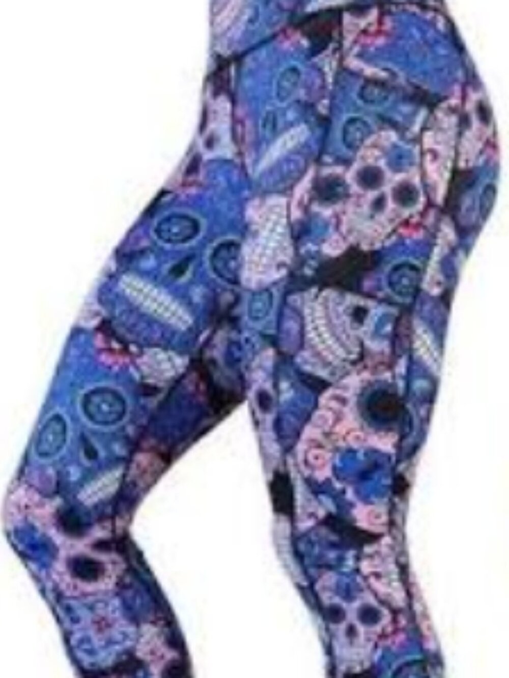 CVG Constantly Varied Gear Sugar Skull Leggings Size X Large